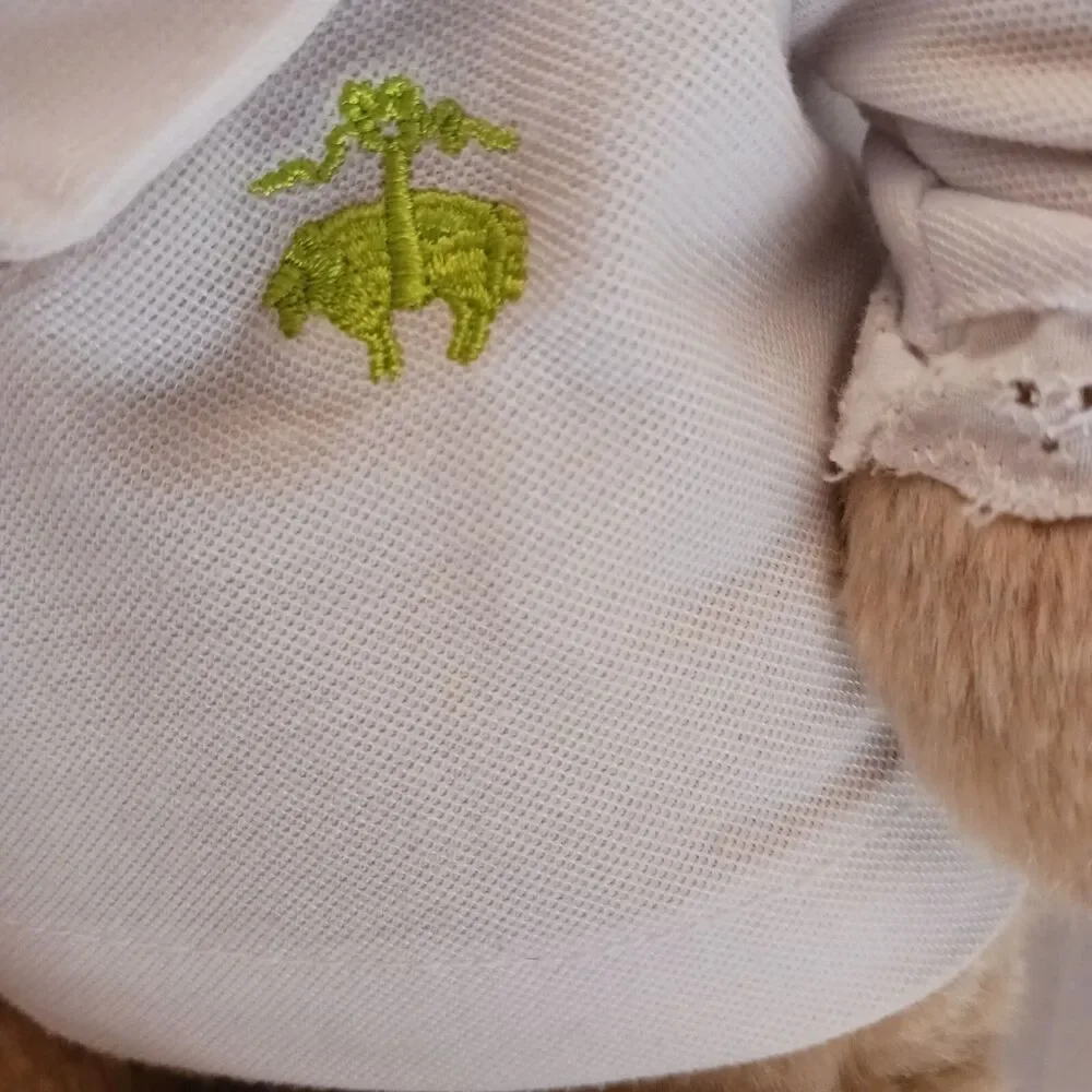 Brooks Brothers 15” Teddy Bear Plush with Shirt bow